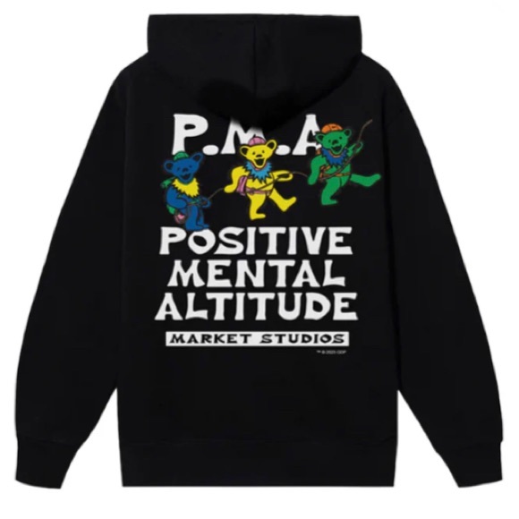 Grateful Dead Chinatown Market Hoodie - Picture 12 of 14